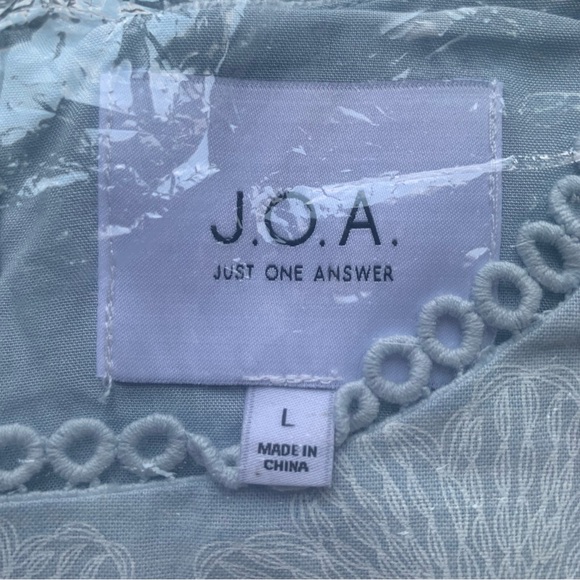 NWT J.O.A. Asymmetrical Sleeveless Ruffle Dress - Picture 6 of 14